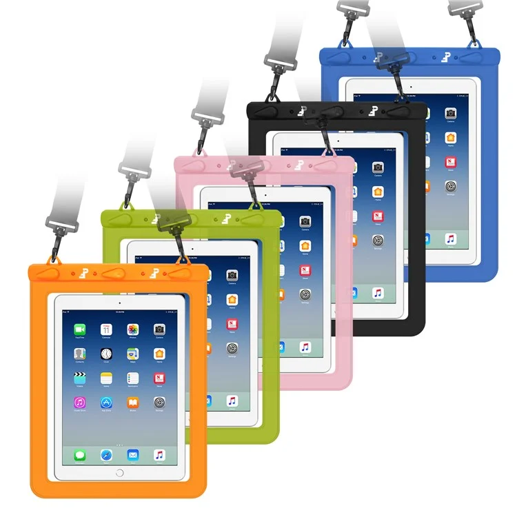 PICTET.FINO RH02 IPX8 Waterproof Bag for 13-inch Tablet Touch Screen 30m Underwater Pouch - Pink