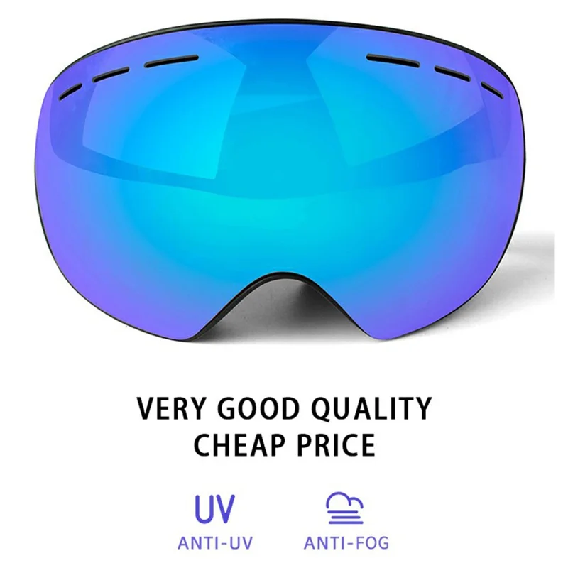 OBAOLAY H019 Double Layer Anti-fog Ski Goggles Windproof Sandproof Ski Glasses with Storage Box - Style J
