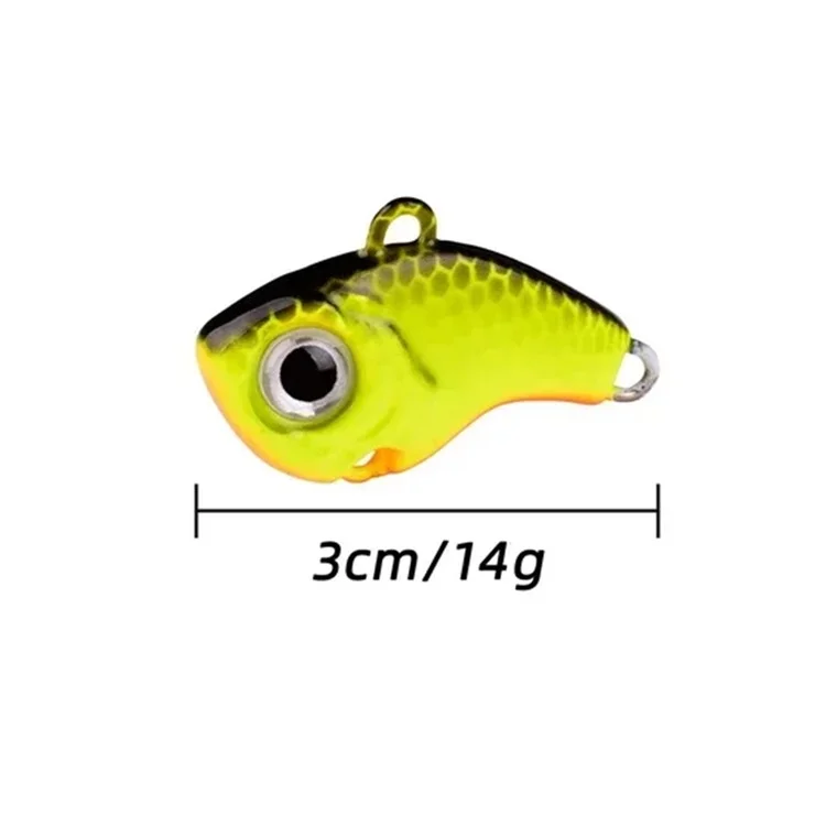 Vibration VIB 14g Fishing Lure Fishing Bait Hook with Bearing Spangle - 1