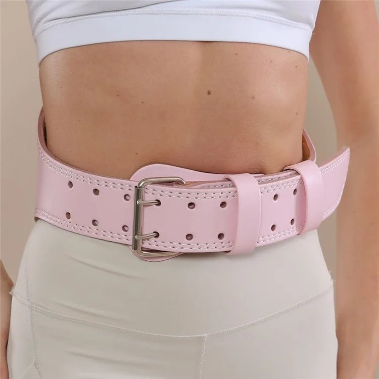 WORTHDEFENCE WA0190 Cintura di supporto lombare per donna in pelle PU, allargata (15 cm di larghezza) - S