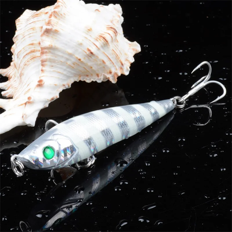 CH11 8cm 15g Simulated Plastic Hard Lure Artificial Bait with Hook Fishing Tackle - Style 1
