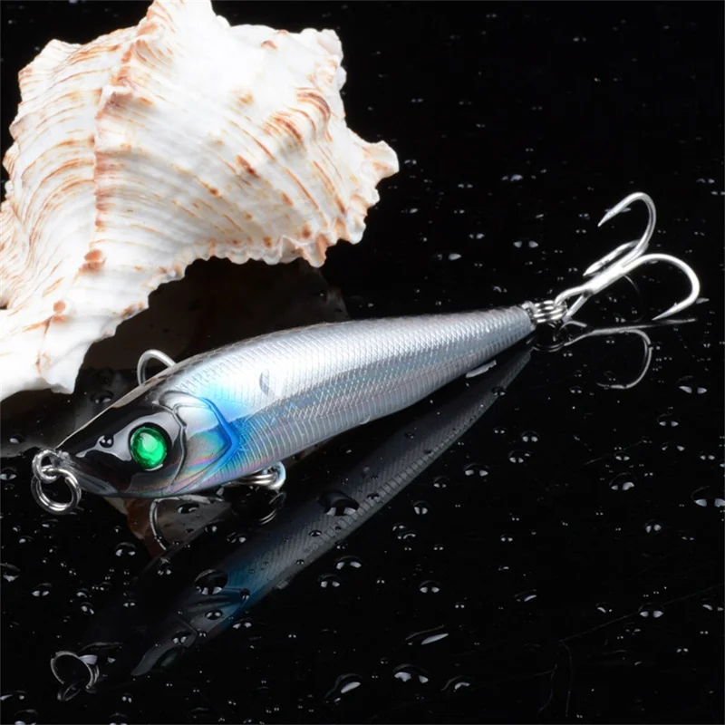 CH11 8cm 15g Simulated Plastic Hard Lure Artificial Bait with Hook Fishing Tackle - Style 7