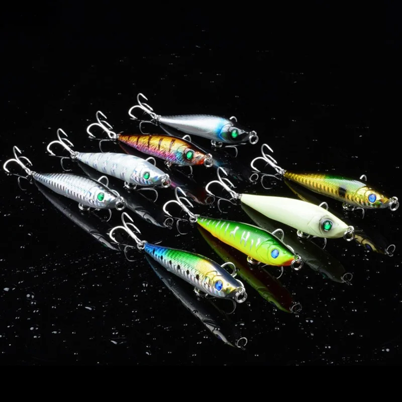 CH11 8cm 15g Simulated Plastic Hard Lure Artificial Bait with Hook Fishing Tackle - Style 7