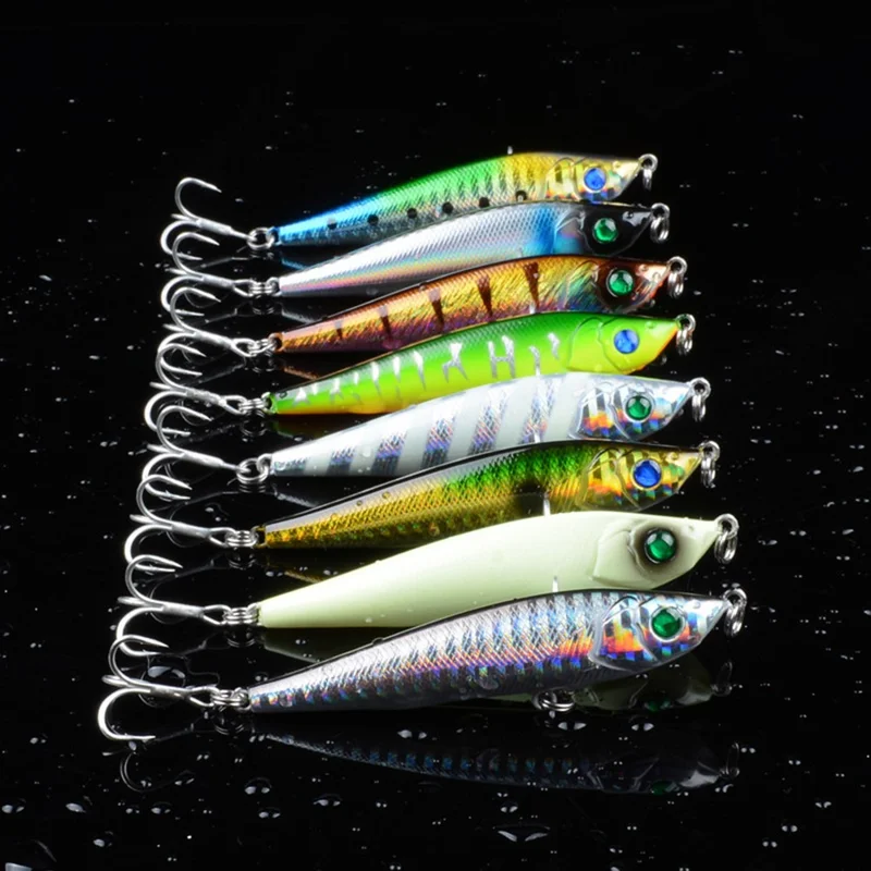 CH11 8cm 15g Simulated Plastic Hard Lure Artificial Bait with Hook Fishing Tackle - Style 7