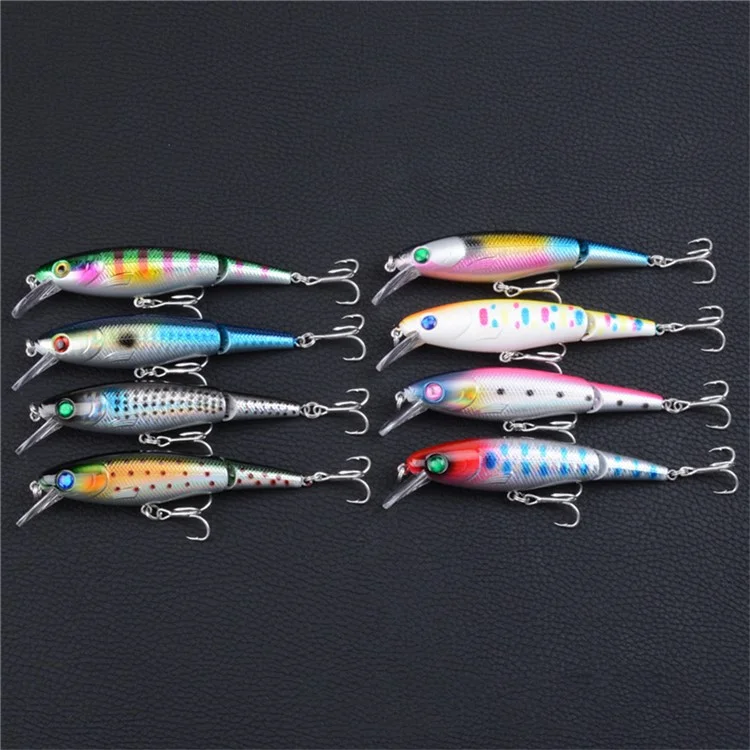 CH29 10,5 cm 13,3g Plastic Artificiel Plastic Artificiel Summer Lure Minnow Bionic Fish Bait Avec Crochet - Style 5