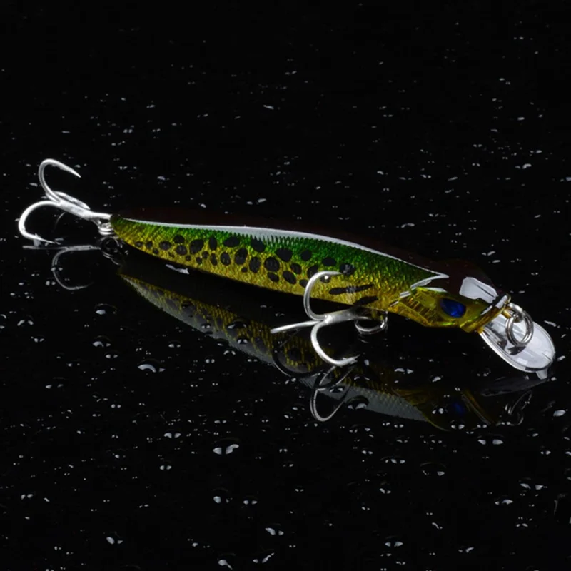 L55 10cm 8.6g Fishing Lures Lifelike Hard Plastic Jerkbait for Freshwater Saltwater - Style 1