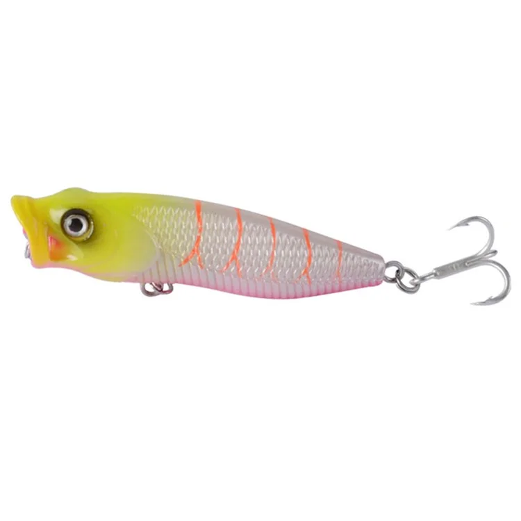 G36F 6.8cm 6.57g Lifelike 3D Eyes Fishing Lure Built-In Steel Balls Plastic Hard Bait with Hook - Style 1