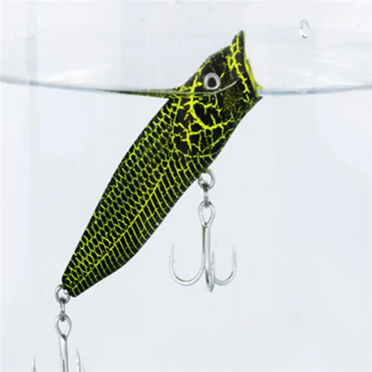 G36F 6.8cm 6.57g Lifelike 3D Eyes Fishing Lure Built-In Steel Balls Plastic Hard Bait with Hook - Style 1