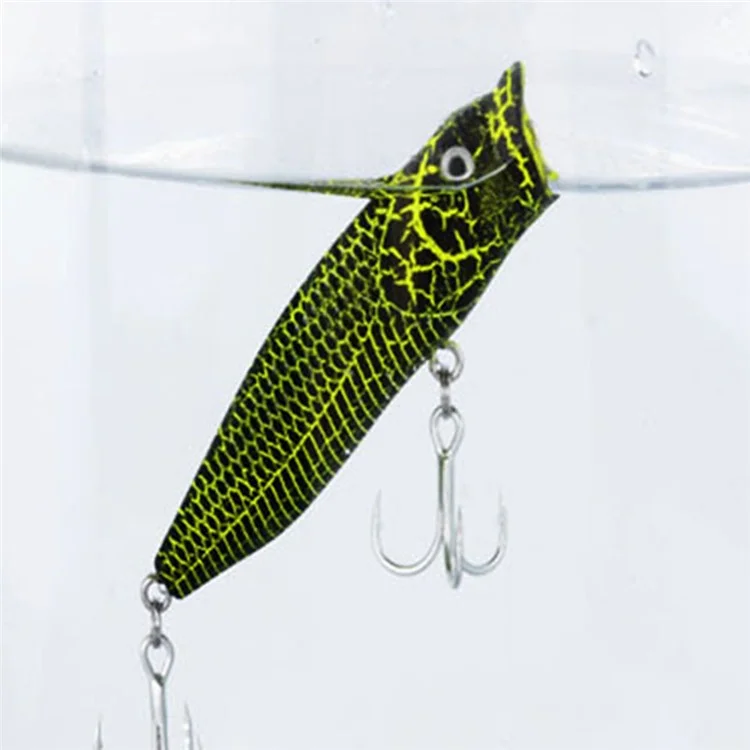 G36F 6.8cm 6.57g Fishing Lure Built-In Steel Balls Lifelike 3D Eyes Plastic Hard Bait with Hook - Style 6