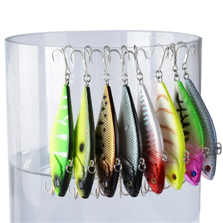 G23F 7cm 11.55g VIB Fishing Приманка Встроенные Стальные Шарики - Стиль 8