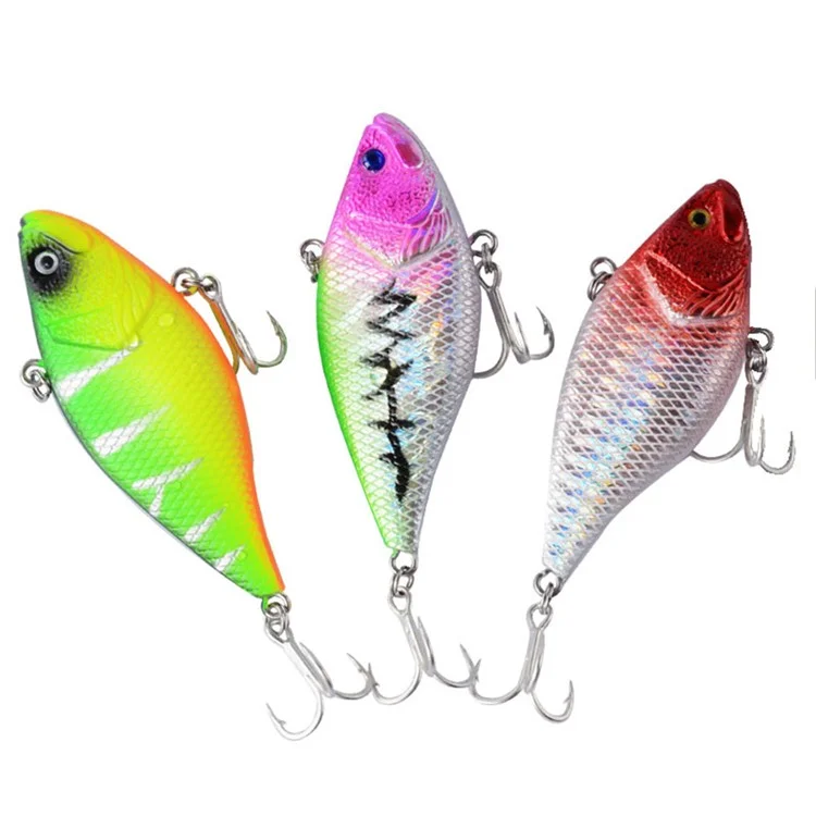 G23F 7cm 11.55g VIB Fishing Приманка Встроенные Стальные Шарики - Стиль 8