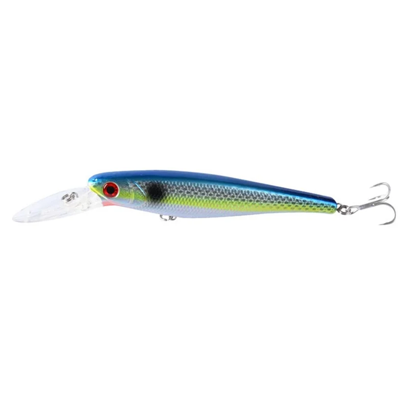 N02F 15cm 18.75g 3D Eyes Fishing Hard Bait Long Tongue Plate Artificial Lure with Treble Hooks - Style 7
