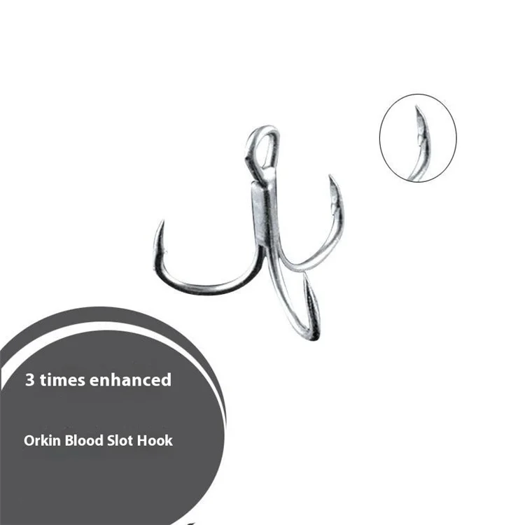 N17F 7cm 6.52g Topwater Fishing Bait Built-In Steel Balls Plastic Floating Lure with Treble Hooks - Style 1