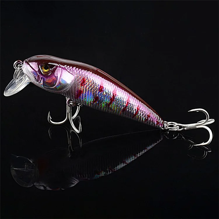 G31F 7.1cm 8g Hard Bait Plastic Fishing Lure Reflective Seduction 3D Eyes with Hook - Style 3