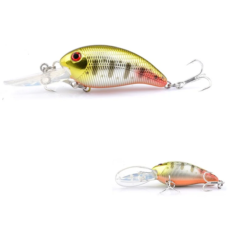 G22D 8cm 8g Placa de Lengua Larga Crankbait Artificial Señuelo Flotante Cebado de Pesca de Plástico Con Gancho - Estilo 8