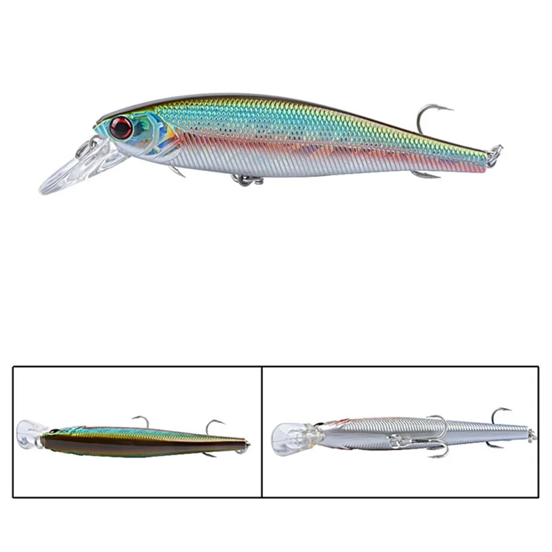 G51D Artificial Bait 11.5cm 14g Floating Minnow Lure with Hook for Freshwater Saltwater Fishing - Style 4