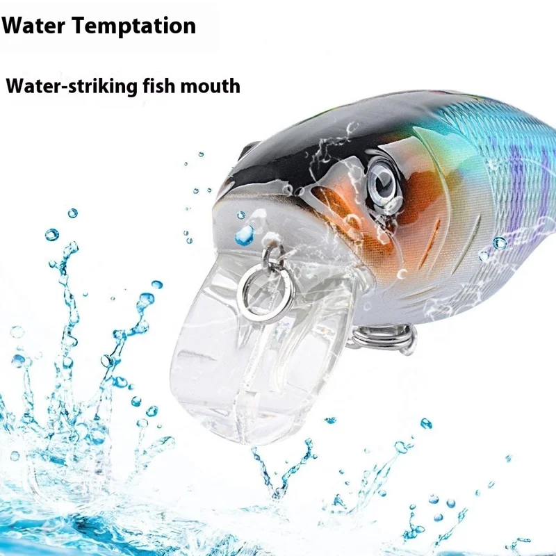 G07D 8cm 13.5g Atraer de Pesca Con Cebo Duro de Plástico Flotante Realista Con Gancho - Estilo 7