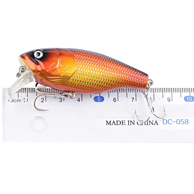 G07D 8cm 13.5g Atraer de Pesca Con Cebo Duro de Plástico Flotante Realista Con Gancho - Estilo 7