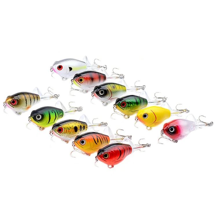 PL50 16g 9.3cm 3D Eyes Floating Tractor Lure Fishing Bait with Hook for Freshwater and Saltwater - Style 1