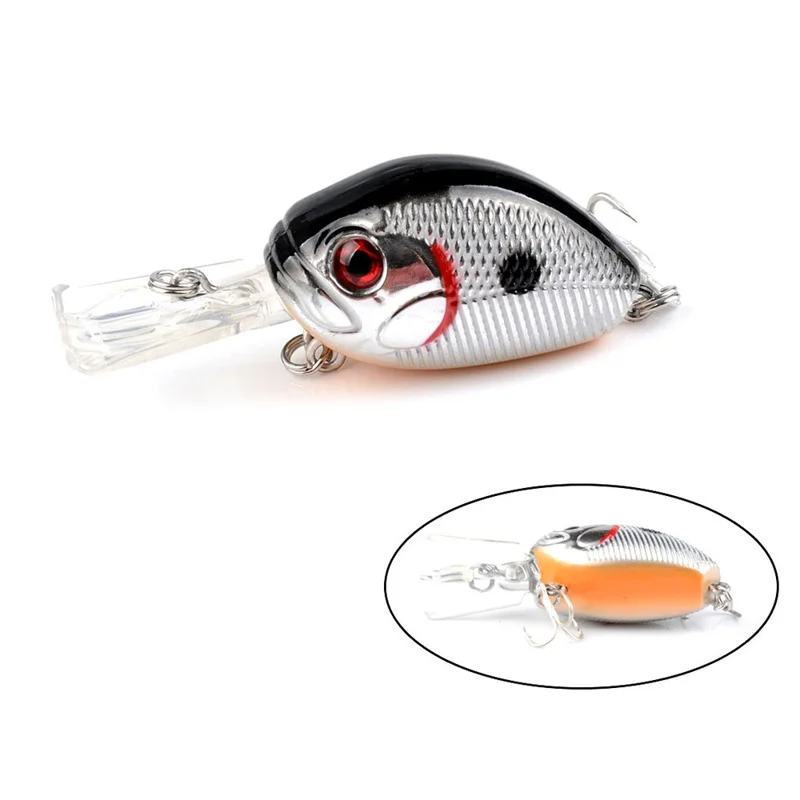 G39D 5.8cm 7g Simulated 3D Eyes Floating Lure Plastic Bait with Hook Fishing Tackle - Style 7