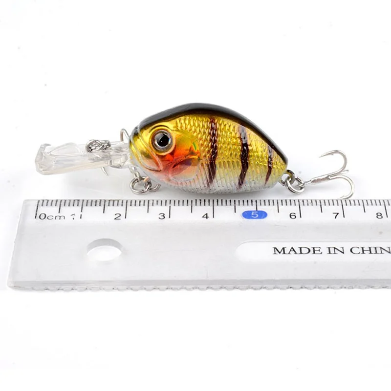 G39D 5.8cm 7g Simulated 3D Eyes Floating Lure Plastic Bait with Hook Fishing Tackle - Style 7