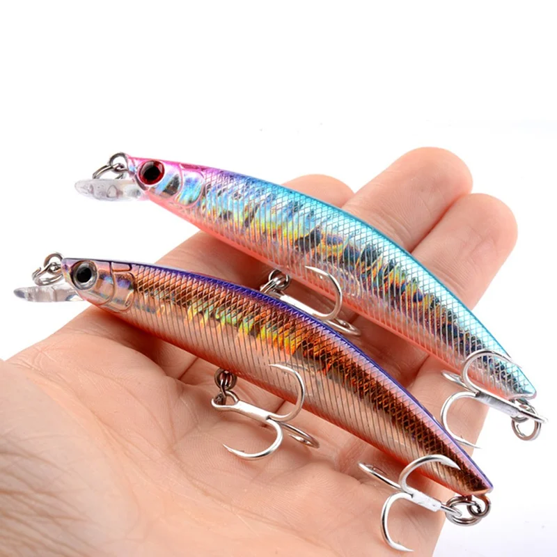 G26D 9,25 cm 7 g künstlicher Köder Minnow Floating Long Casting Fishing Hard Bait mit Haken - Stil 1