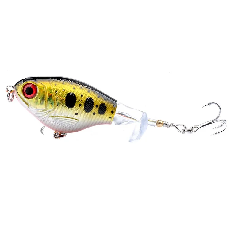 Leurre de pêche PL50 16g 9,3 cm Topwater Appât artificiel Lancer long Spinning Hard Lure - Style 1
