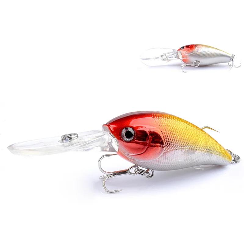 G32D Simulated Crankbait Lure 12.5g 10cm Hard Bait Floating Artificial Fishing Bait with Hook - Style 1