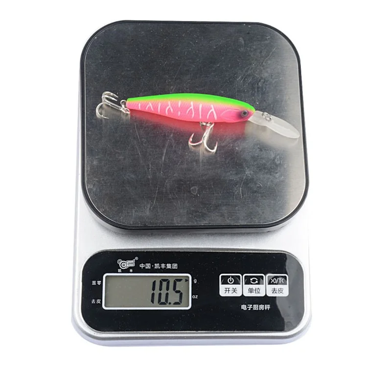 G35D Floating Fishing Lure 11.2cm 10.5g Minnow Bait Long Casting Hard Plastic Artificial Lure with Hook - Style 1