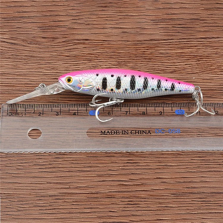 G35D Floating Fishing Lure 11.2cm 10.5g Minnow Bait Long Casting Hard Plastic Artificial Lure with Hook - Style 1
