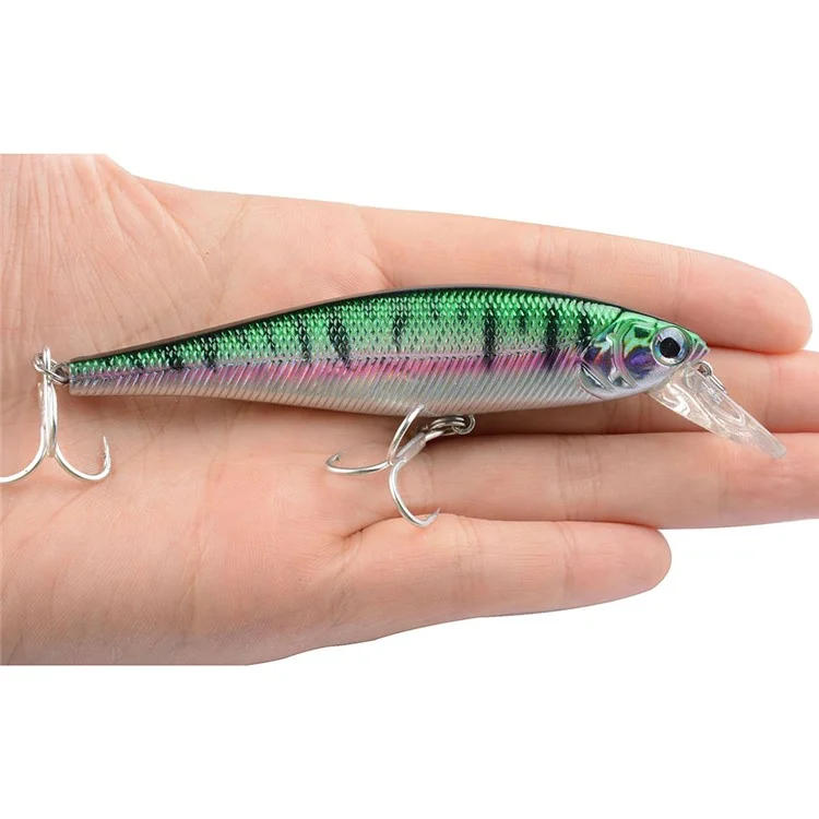 G51F Fishing Minnow 11.5cm 14g Plastic Artificial Bait Floating Lure Fishing Tackle - Style 1