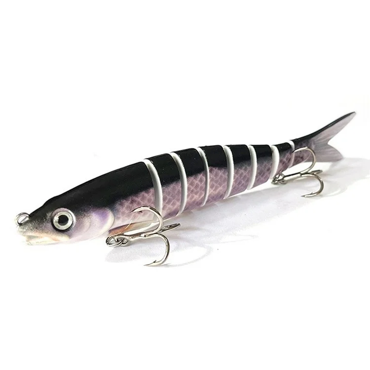 SUIKUAI 13,5 cm 19 g Esca da pesca affondante a 8 sezioni per acqua salata e dolce Minnow Esca artificiale - SK01