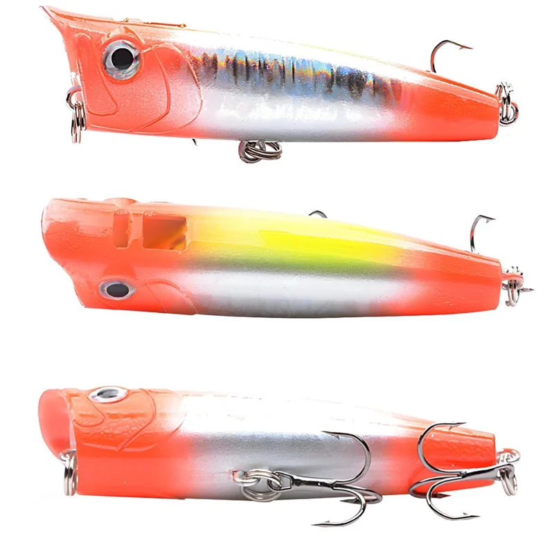 P0059 8cm / 16.5g Topwater Lure Fishing Bait Popper Crankbait Artificial Bait - 5#