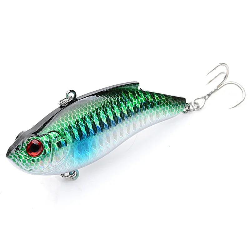 CH118 8cm 15g VIB Lure Sinking Vibration ABS Hard Bait Long Casting Fishing Lure with Treble Hook - Style 2