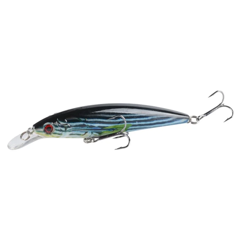 LB106 11cm 11.5g Fishing Lure Minnow Hard Bait Lifelike Painted Bionic Lure - Color 1