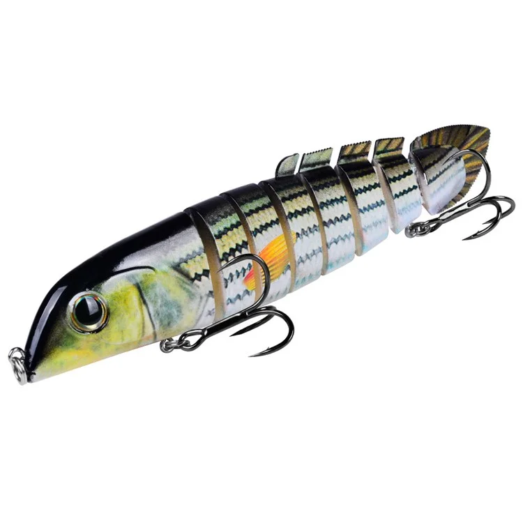 PROBEROS HS076 Multi-Jointed Fishing Lure 16.5cm / 42g Swimbait Bass Lifelike Bait Sinking Lure - Style A
