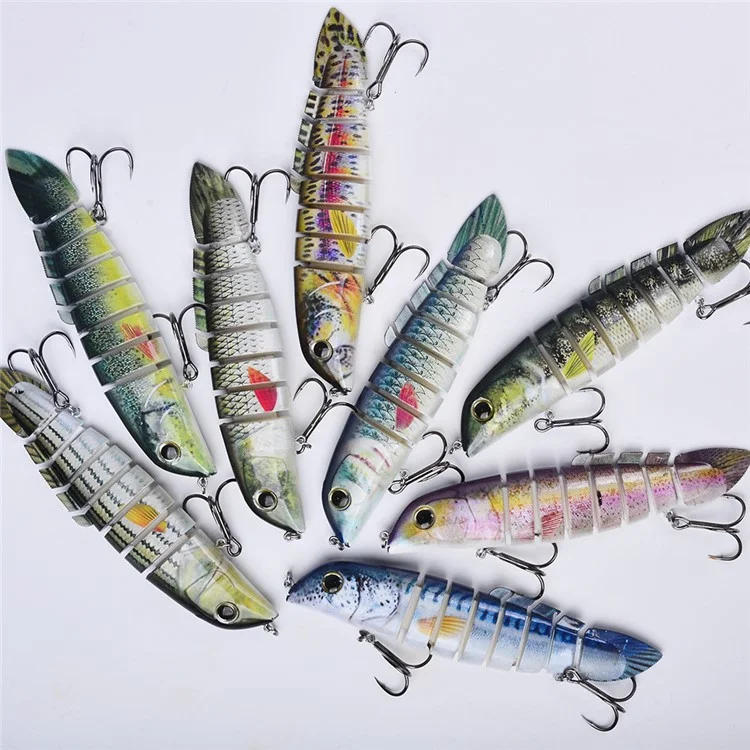 PROBEROS HS076 Multi-Jointed Fishing Lure 16.5cm / 42g Swimbait Bass Lifelike Bait Sinking Lure - Style A
