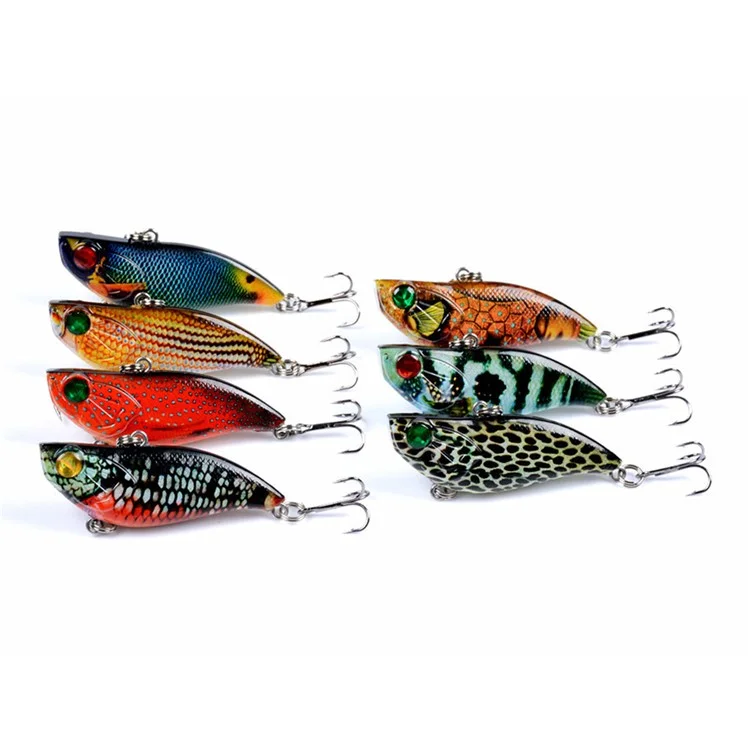 LB122 Fishing Lure for Sea Fishing VIB Plastic Bait 5.8cm / 13.5g Full Swimming Layer Vibrating Bionic Lure - Style A
