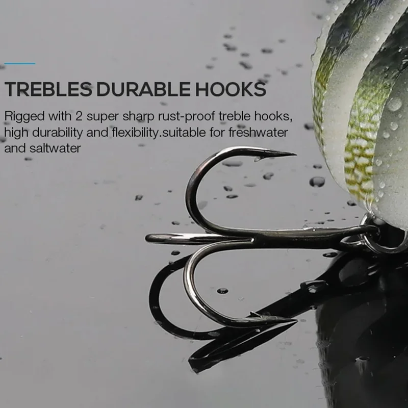 JB-30S Isca de Pesca Articulada com Múltiplas Juntas, 8 Seções, 12,5 cm, 19g, Isca Dura de Plástico Realista que Afunda - Estilo 01