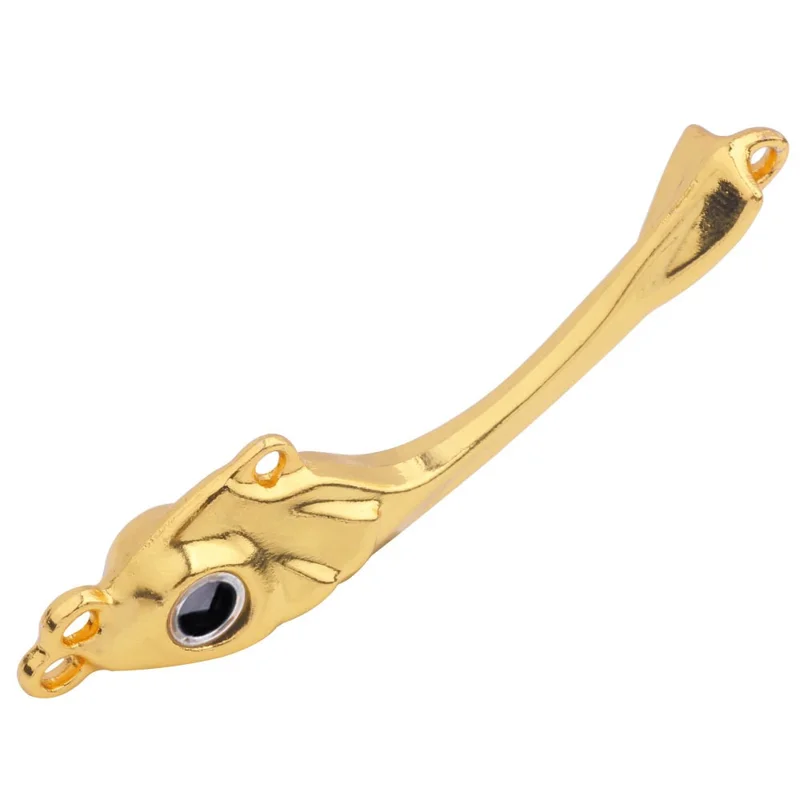 HENGJIA VIB073 6,5cm 15,6g Isca de Vibração de Metal em Forma de Lua Crescente para Pesca de Robalo - Cor 1
