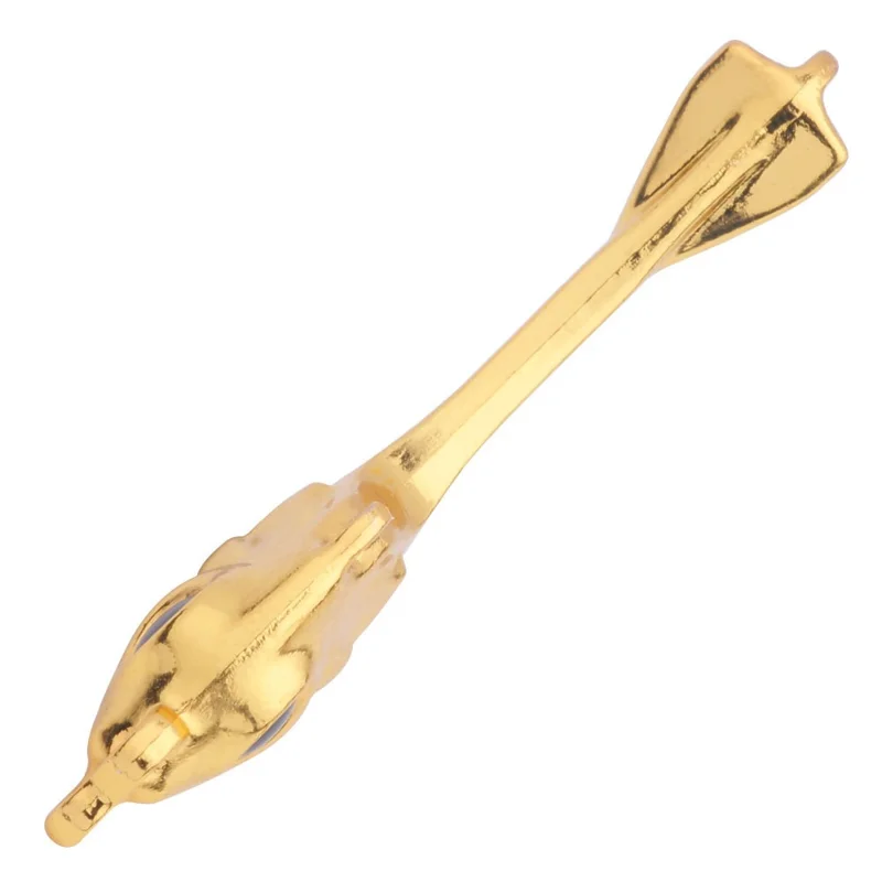 HENGJIA VIB073 6,5cm 15,6g Isca de Vibração de Metal em Forma de Lua Crescente para Pesca de Robalo - Cor 1