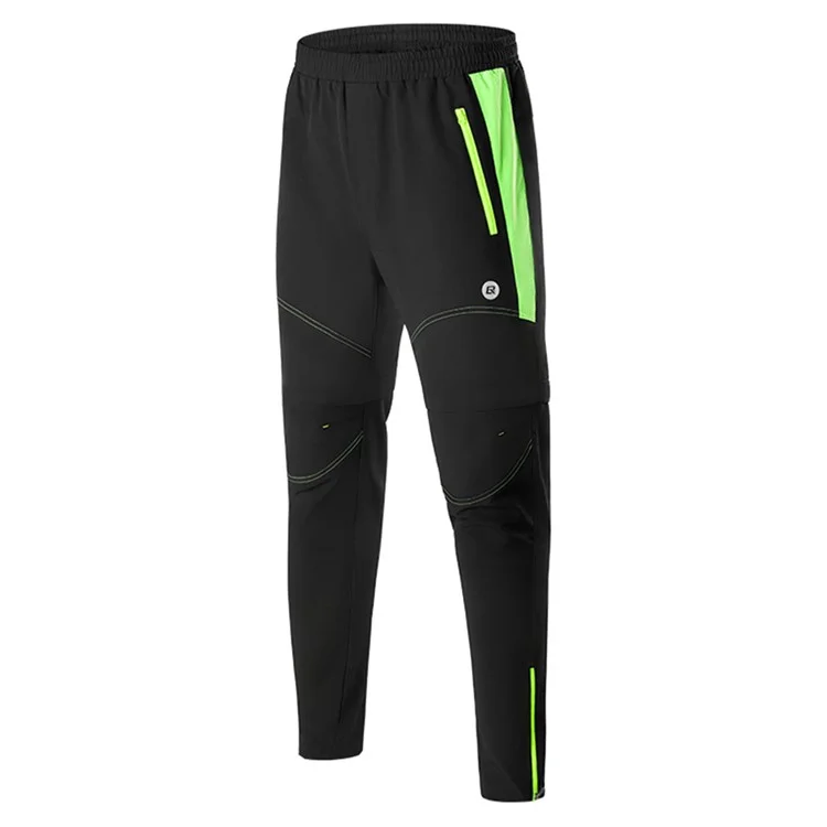 Calças de Ciclismo ROCKBROS YPK049 para Homens, Conversíveis com Zíper, Shorts com Proteção Acolchoada da Boxer - M