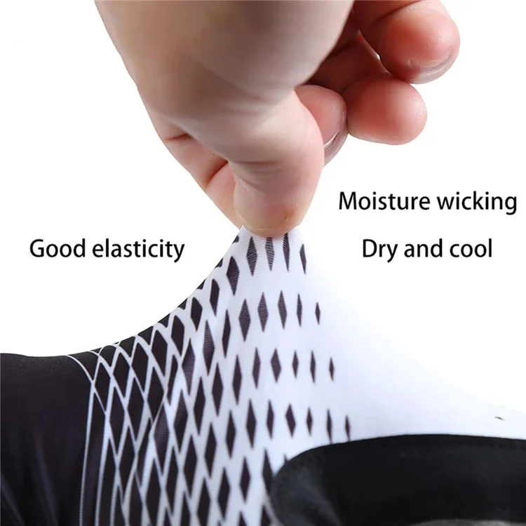 D122 1 Paire de Gants de Cyclisme d'Été Mi-Doigts Respirants Antidérapants Protection Solaire Taille M - Rouge