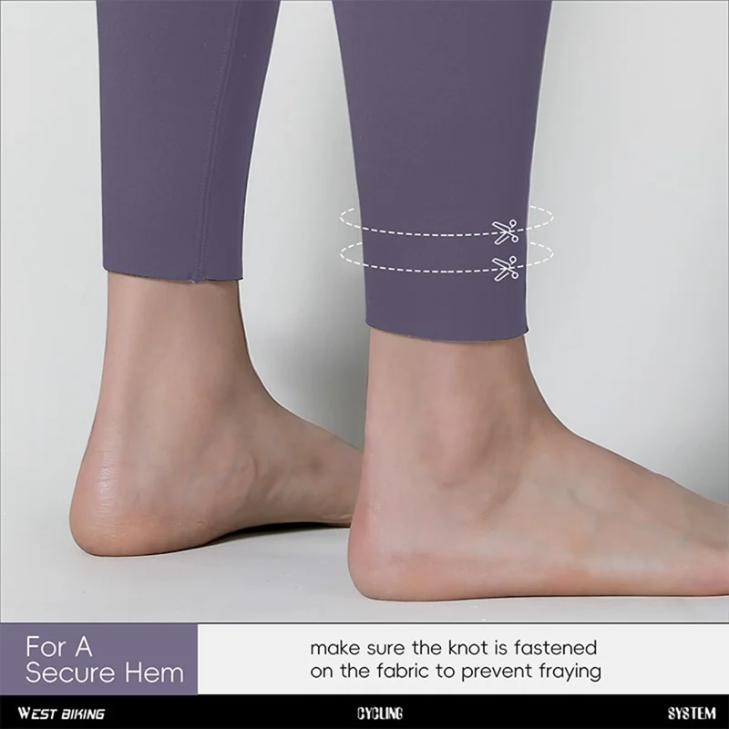 WEST BIKING YP0210022 Pantalones de Bib de Ciclismo Engrosados Liberación Rápida Pantalones Largos Acolchados 3D Ergonómicos para Mujer Otoño Invierno - Negro / M