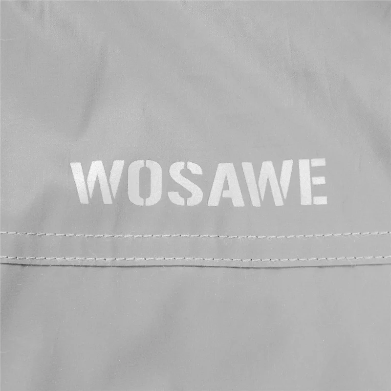 WOSAWE BD260 Safety Reflective Vest for Cycling Running Breathable High Visibility Sleeveless Jacket - Asian M  /  EU S