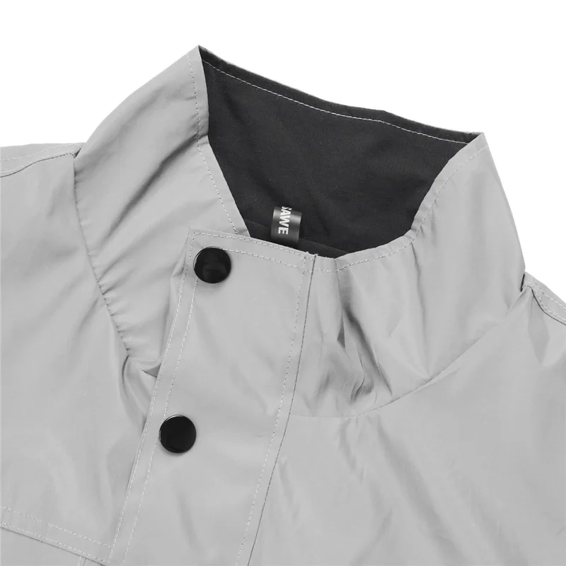 WOSAWE BD260 Safety Reflective Vest for Cycling Running Breathable High Visibility Sleeveless Jacket - Asian M  /  EU S