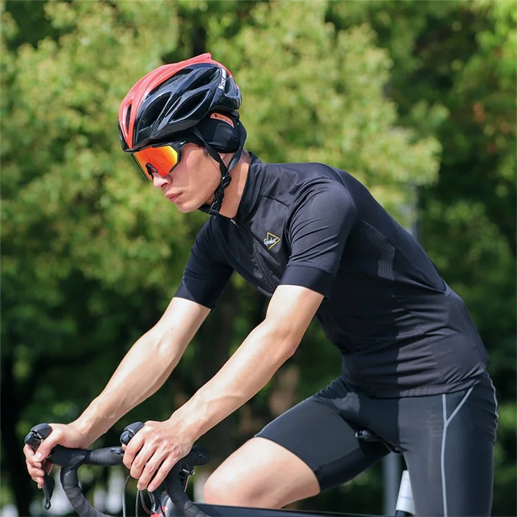 WEST BIKING Boné de Ciclismo Bicycle Cap Headwear Verão Seda de Gelo Respirável Sport Cap Forro de Capacete Chapéu - Preto