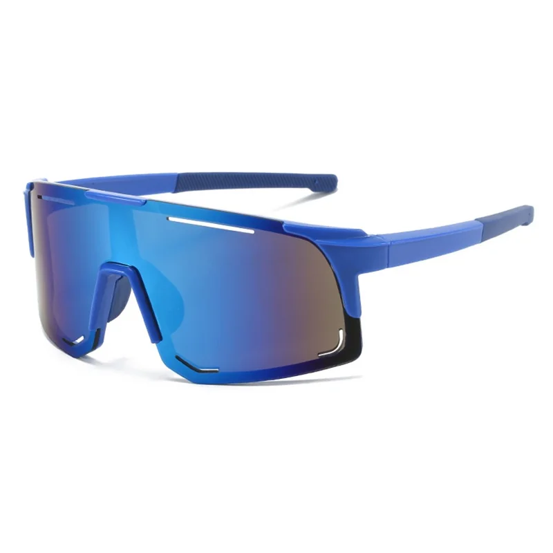 9335 Lunettes de soleil de cyclisme pour hommes et femmes Lunettes de protection contre le vent Lunettes de sport - Bleu