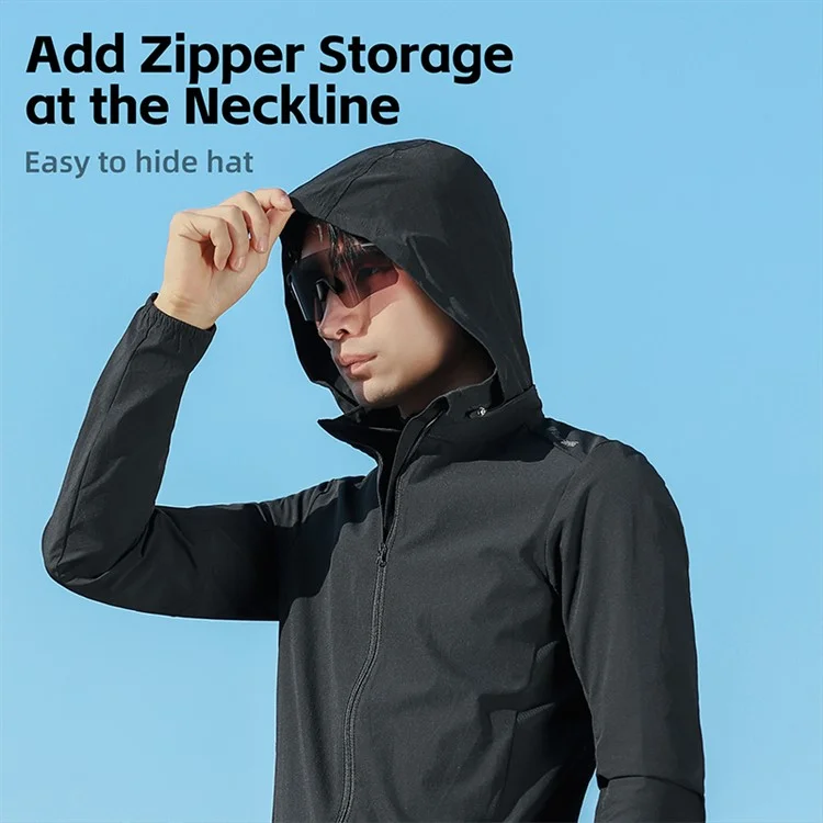WEST BIKING YP0202330 Spring Autumn Long Sleeve Top Windproof Cycling Jacket - M