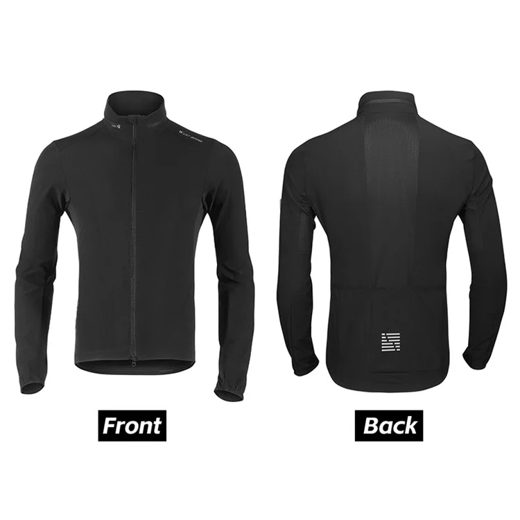 WEST BIKING YP0202330 Spring Autumn Long Sleeve Top Windproof Cycling Jacket - M